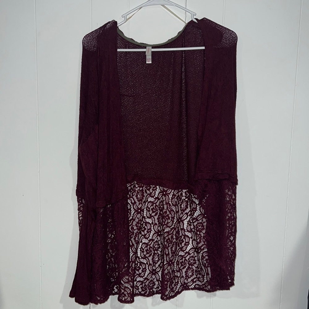 Long sleeve cardigan from target.